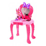 Kozmetický stolík - ružový